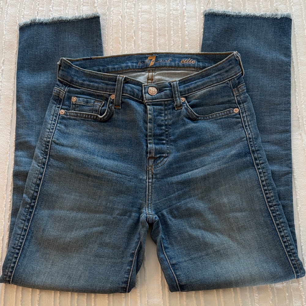 7 For All Mankind Edie Jeans Size 25